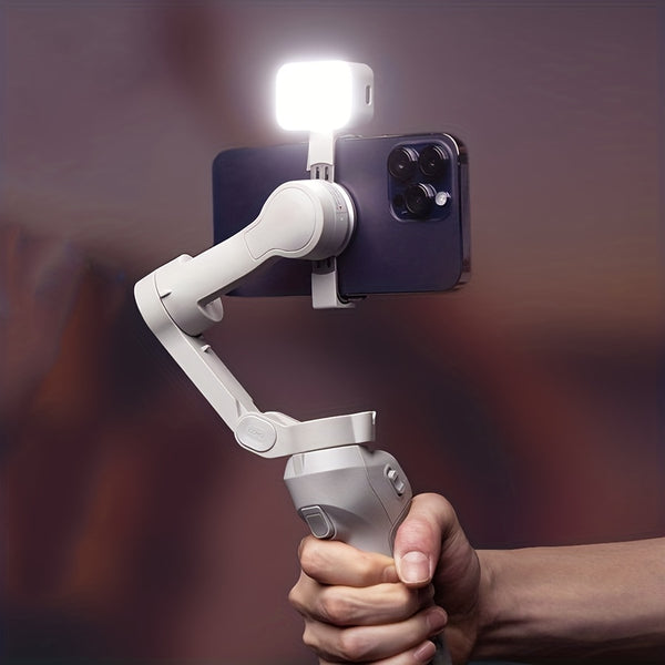 Mobile Fill Light Selfie Stick Stabilizer